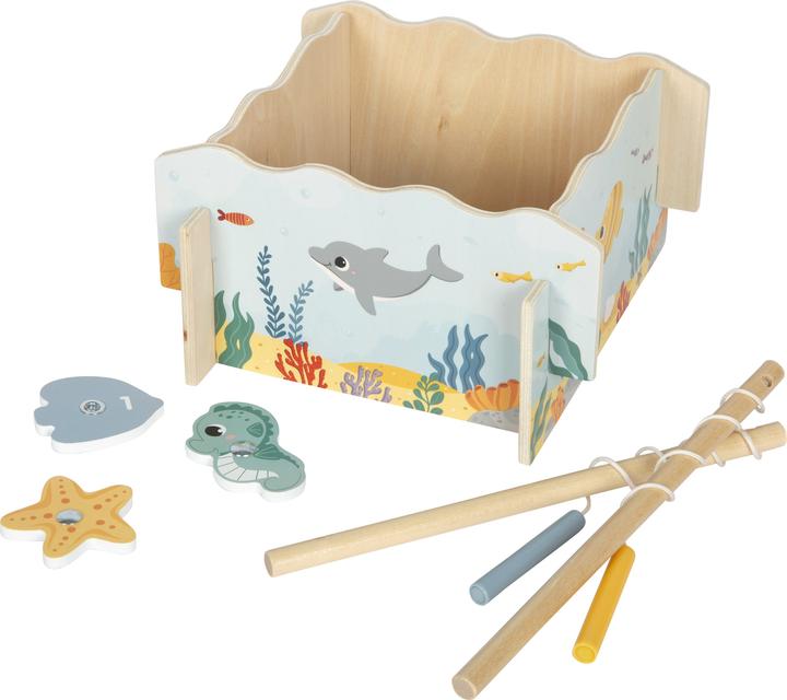Actual product image small foot Fishing Game (German)