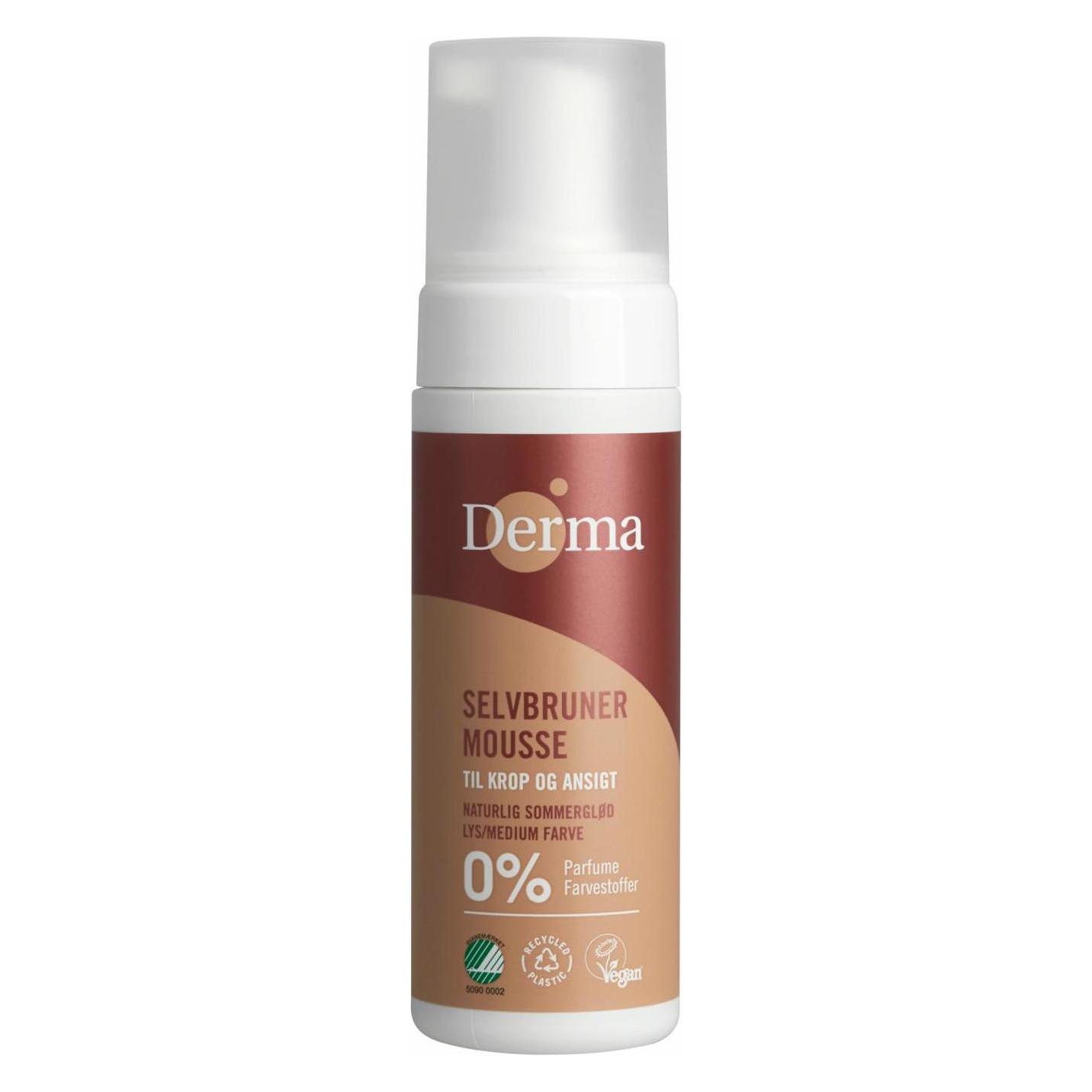 Derma, Zelfbruiner, Zelfbruinende mousse 150 ml (150 ml)
