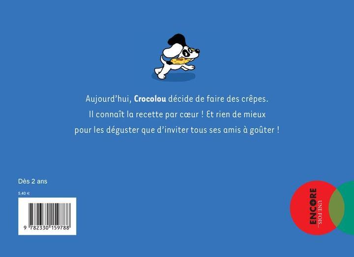 Image du produit Crocolou. Vive les crêpes (Français, Texier Ophélie, 2023)