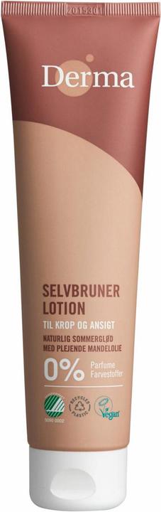 Actual product image Deroma Selftanning lotion 150 ml (Self-tanning towel, 150 ml)