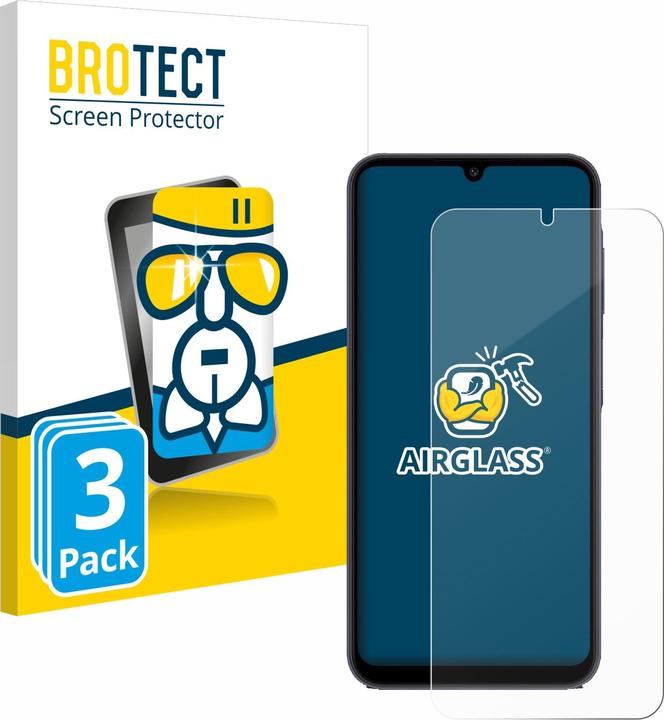 Image du produit BROTECT AirGlass Verre (3 pcs, Samsung Galaxy A25 5G)