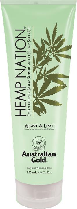 Actual product image Australian Gold Hemp Nation Agave & Lime Body Scrub (235 ml)