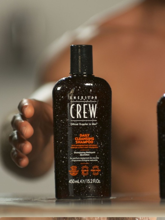 Actual product image American Crew Daily Cleansing Shampoo 250 ml (250 ml, Liquid shampoo)