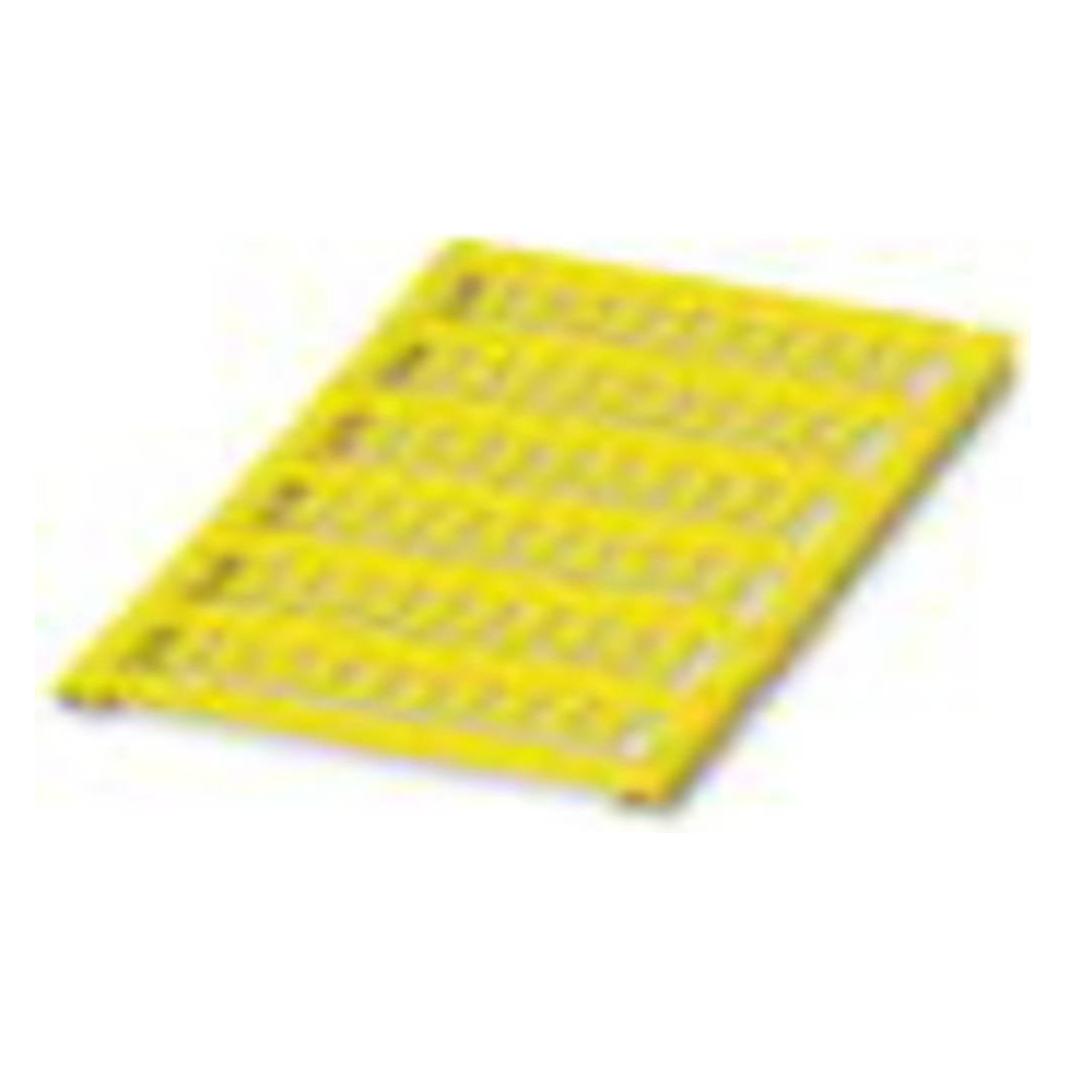 Phoenix Giallo Accessori Per Il Collegamento Dei Cavi, Marcatori Per Conduttori Tipo Di Montaggio: A Slitta Area Di Marcatura: 4 X 10 Mm Uct-...