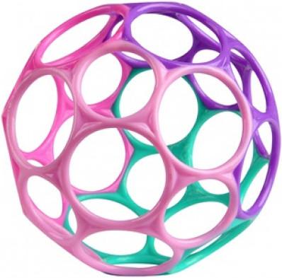 Actual product image Rhino Toys Oball - 10 cm - purple pink