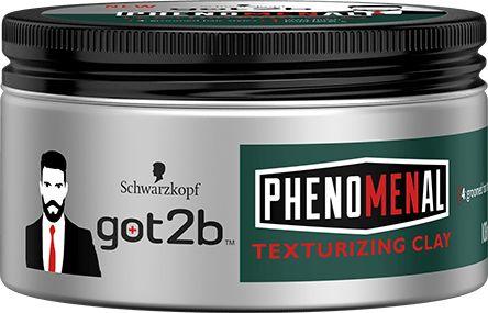 Produktbild Schwarzkopf got2b Phenomenal hair styling paste Texturizing Clay 100ml (Haarwachs, 100 ml)