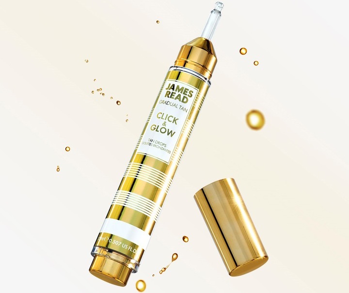 Produktbild James Read Gradual tan Click and Glow (Selbstbräunungsserum, 15 ml)