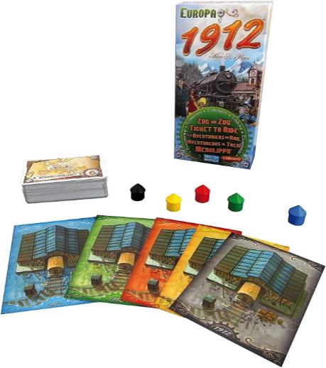 Image du produit Asmodée Ticket To Ride - Europe 1912 Expansion Pack (DOW720111)