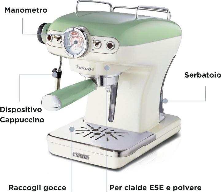 Produktbild Ariete 1389 Kaffeemaschine Vintage