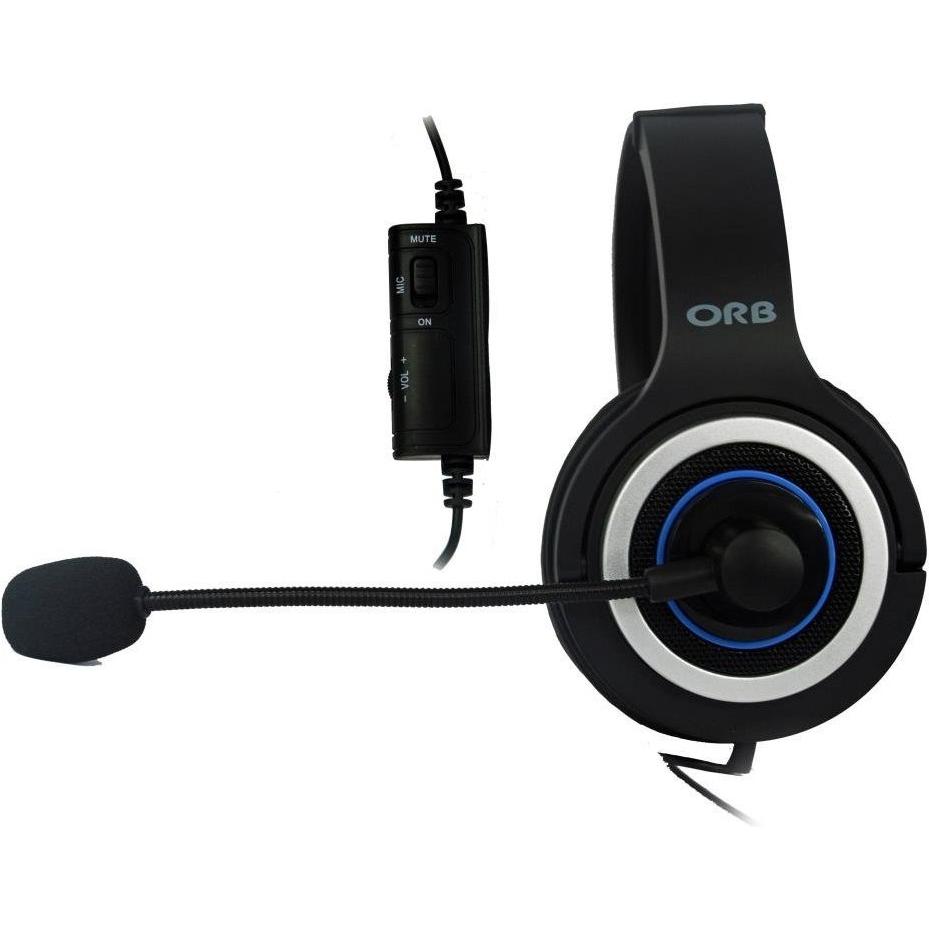 Thumbnail - ORB Playstation 4 - Elite Chat Headset () (Kabelgebunden), Gaming Headset, Schwarz