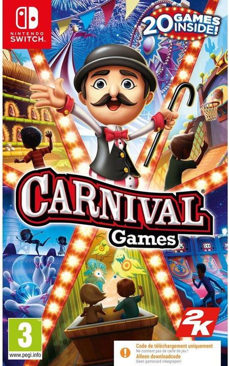 Image du produit 2K Games Carnival Games (Code in a box) (Switch, Switch Lite, Switch OLED, EN)