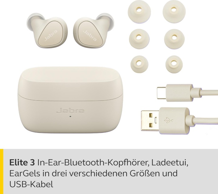 Produktbild Jabra Elite 3 (7 h, Kabellos)