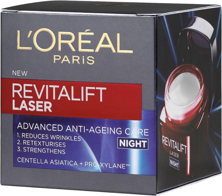 Image du produit L'Oréal Paris L'Oréal - Revitalift Laser Soin Anti-Âge Avancé Crème Nuit 50 ml (50 ml, Crème de nuit)