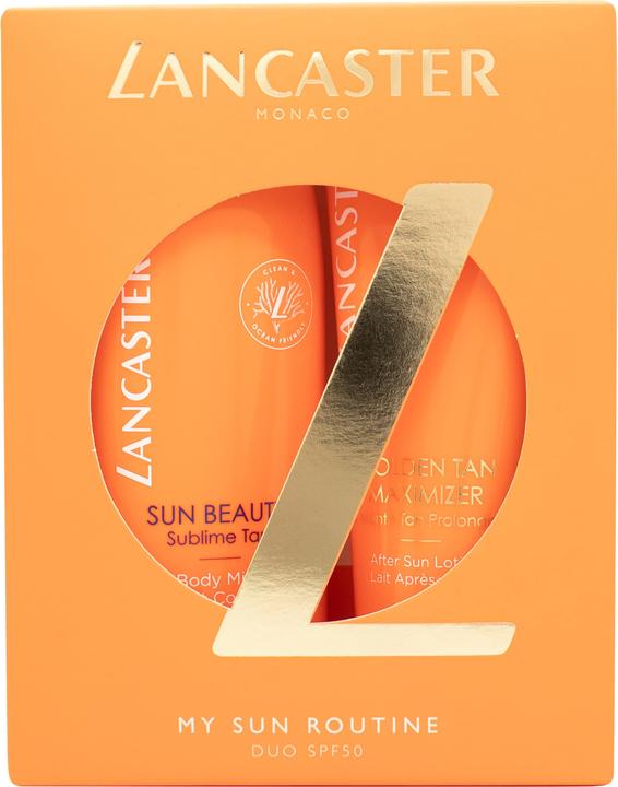 Image du produit Lancaster My Sun Routine Duo SPF 50 Gift Set (Lait solaire, SPF 50, 125 ml)