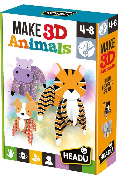 Actual product image Headup Games Make 3D Animals (MU24704)