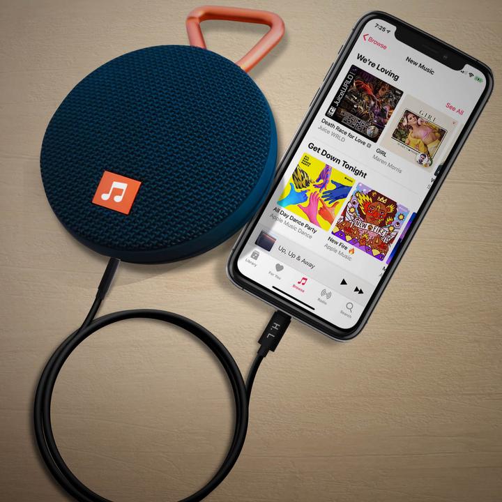 Image du produit Avizar Câble Lightning vers jack 3,5 mm (1 m)