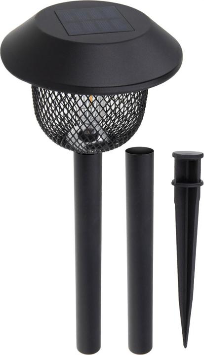 Actual product image Forever Light Solar LED Lamp Steel Post SUNARI FLS-30 black (10 lm, IP44)