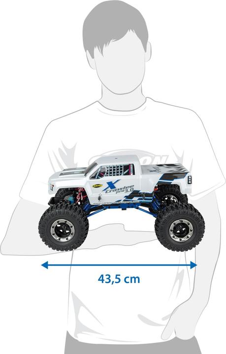 Actual product image Carson 1:10 X-Crawlee Pro 3.0 100% RTR (RTR Ready-to-Run)