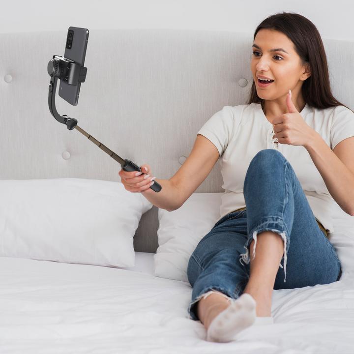 Produktbild Avizar Gimbal 2-in-1 Bluetooth Stativ, mit Stabilisator