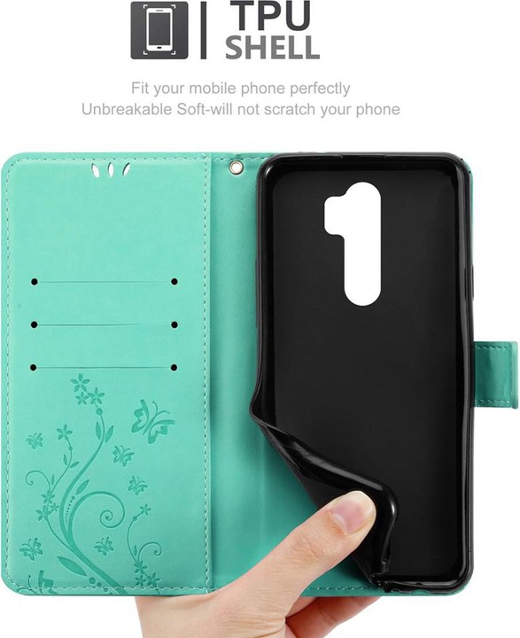 Produktbild Cadorabo Flower Book Cover (Xiaomi Redmi Note 8 Pro)