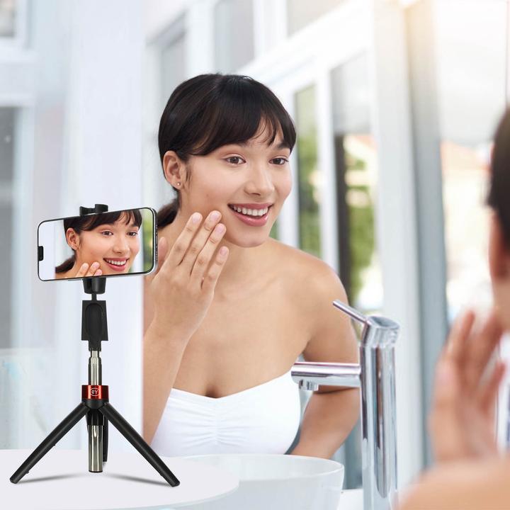 Actual product image Avizar Bluetooth Smartphone Selfie Stick, Rotating Tripod