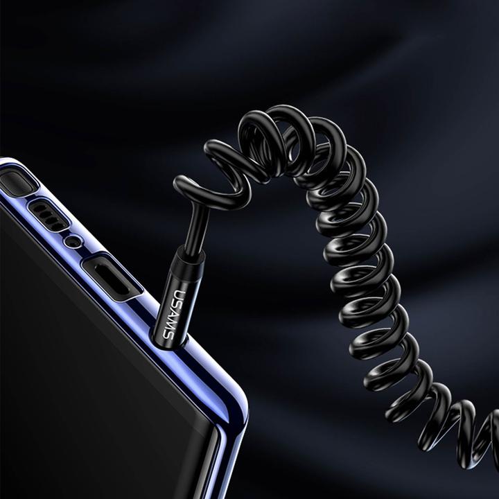 Produktbild Usams Audiokabel 3.5mm Stecker / Stecker 1.2m (1.20 m, AUX Kabel)