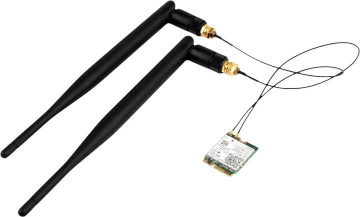 Actual product image WaveShare Wireless Modul BE200 NIC Wi-Fi 7 mit Antenne