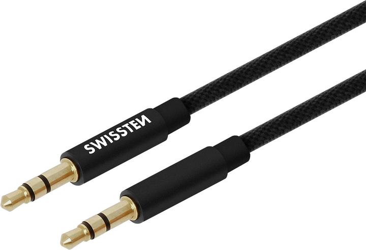 Actual product image Swissten 3.5mm Aux Audio Cable (1.50 m, 3.5mm jack (AUX))