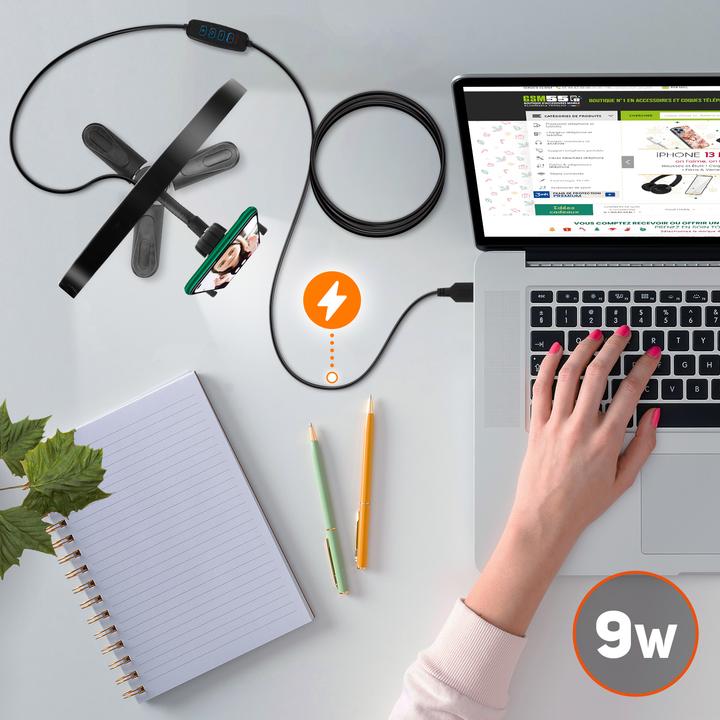 Actual product image LinQ BD2006 LED ring light 20cm (Ring light)