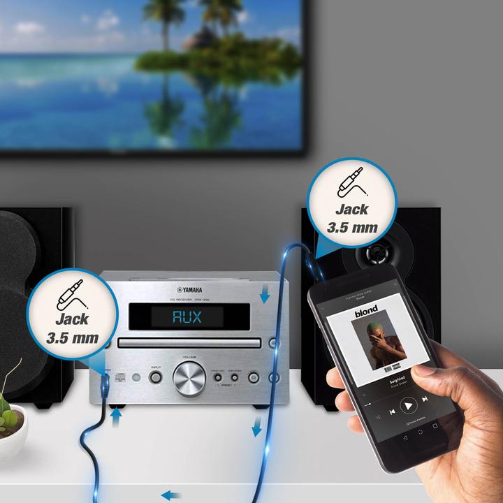 Image du produit LinQ Câble audio 3.5mm 3m (3 m)