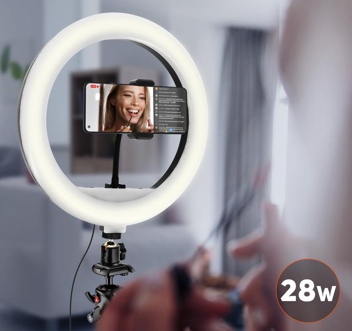 Produktbild LinQ 28W LED-Ringlicht 30cm (Ringlicht)