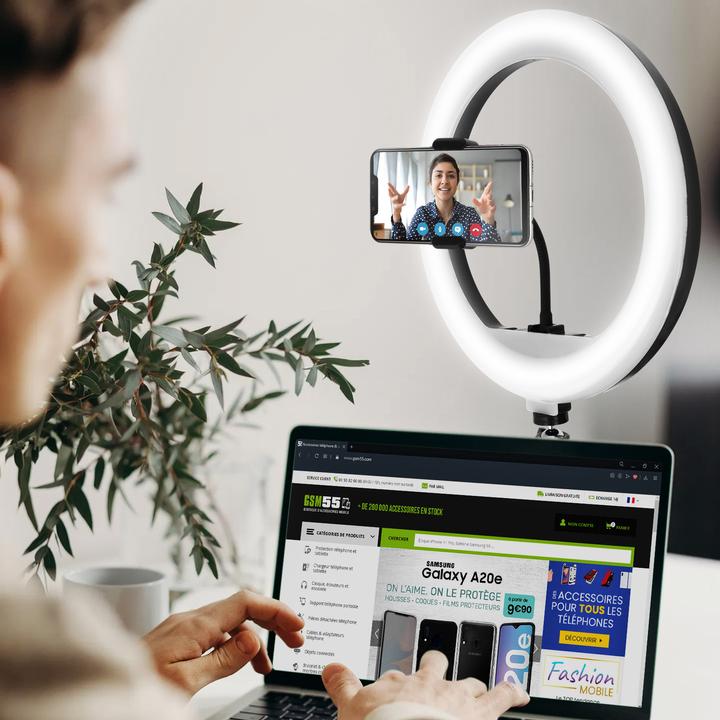 Produktbild LinQ 28W LED-Ringlicht 30cm (Ringlicht)