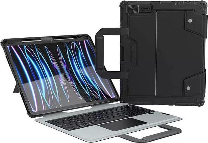 Actual product image Nillkin Bumper GO Keyboard Case (Backlit Version) for iPad Pro 12.9 2020/2021/2022/ Air 13 2024 Blac