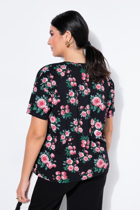 Produktbild Studio Untold T-Shirt, oversized, Roses-Print (56)