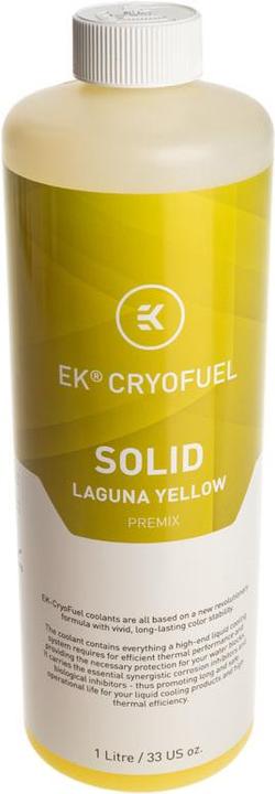 Produktbild EKWB EK-CryoFuel Solid Premix - Laguna Yellow (1000 ml, Fertiggemisch)
