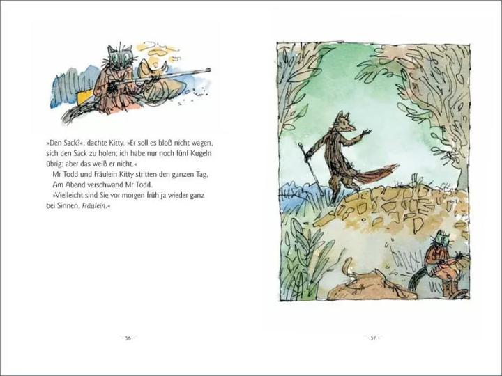 Produktbild Die Geschichte der gestiefelten Kitty (Deutsch, Beatrix Potter, Quentin Blake, Sabine Erbrich, 2017)