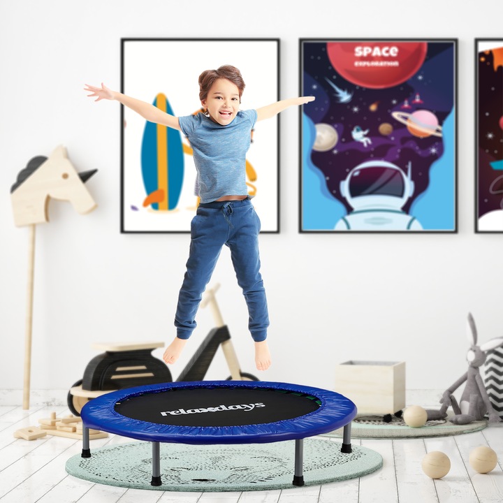 Produktbild Relaxdays Trampolin Bungeefederung (91 cm)