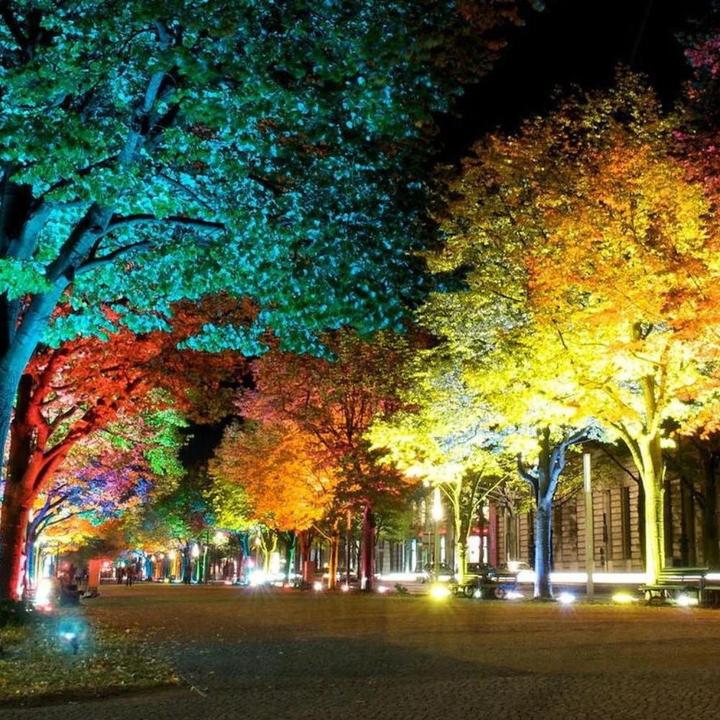 Productafbeelding Müller Licht Müller-Licht tint LED-buitenschijnwerper Flores XL, wit+kleur 8,1W RGBW (1000 lm, IP44)