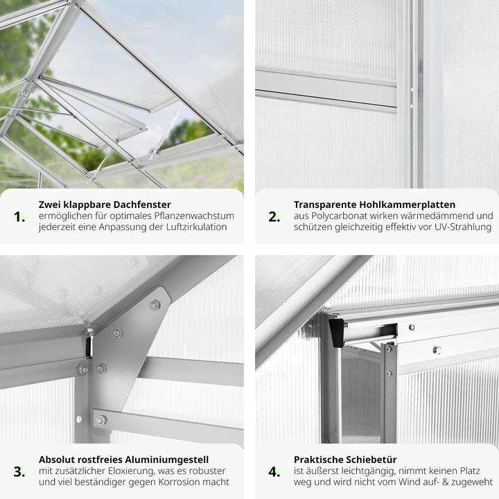 Produktbild tectake Gewächshaus