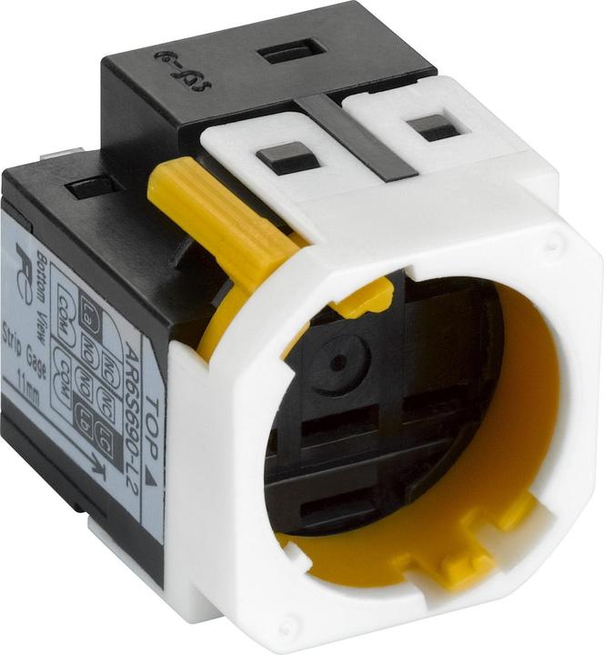 Actual product image Schneider Electric Quick connector, adapter for XB6E ZB6YF03