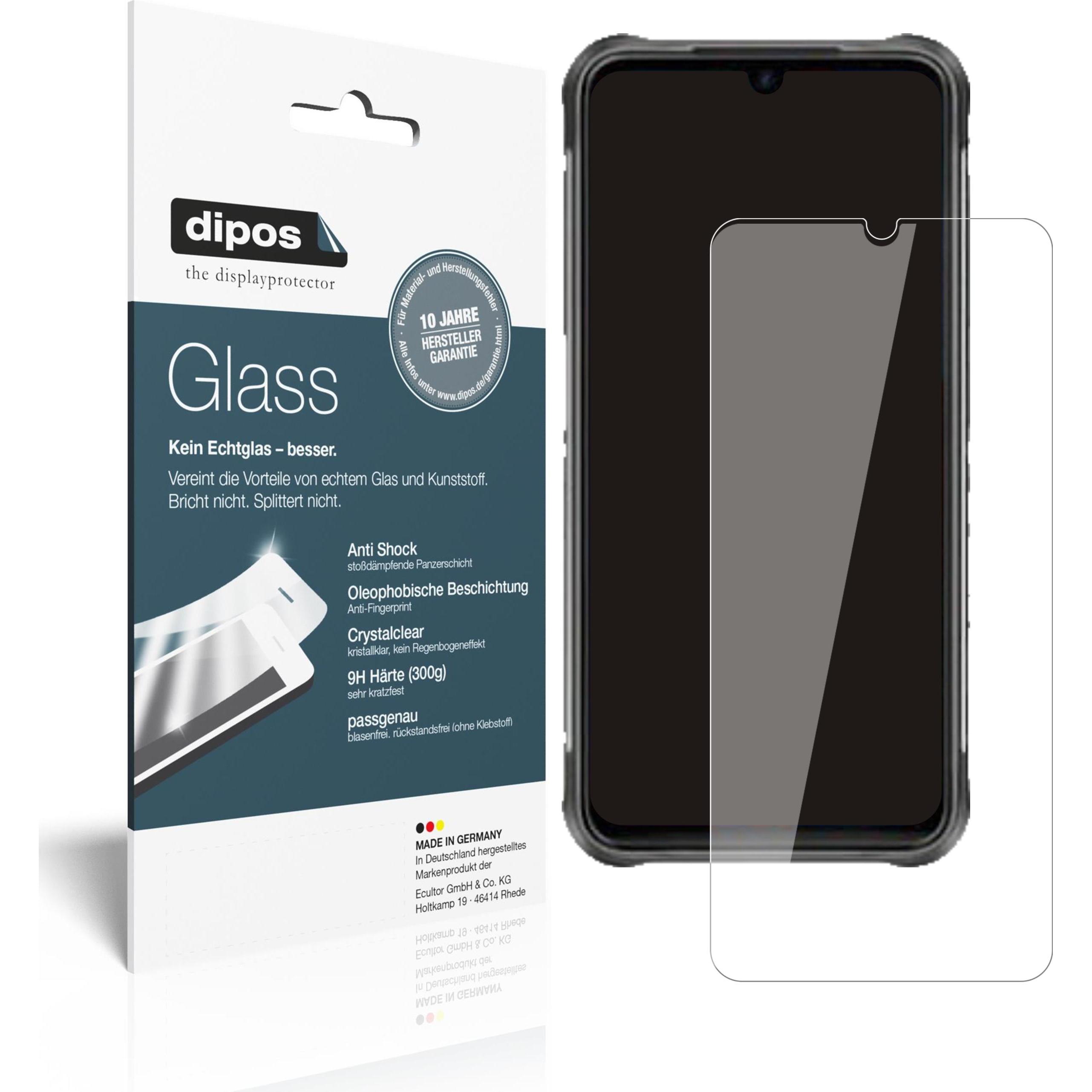 Dipos Displayschutz Anti-Shock (1 Stück, Umidigi Bison), Smartphone Schutzfolie, Transparent