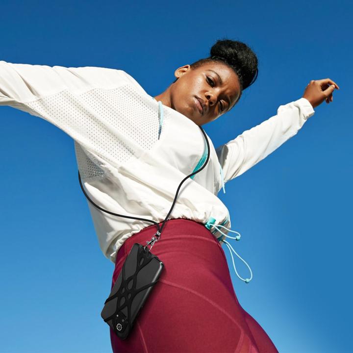 Actual product image Avizar Cell phone chain, adjustable nylon strap