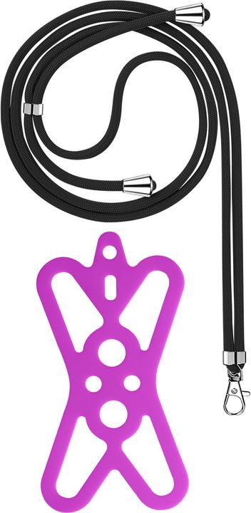 Actual product image Avizar Cell phone chain, adjustable nylon strap