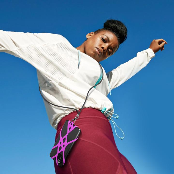 Actual product image Avizar Cell phone chain, adjustable nylon strap