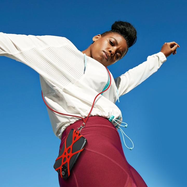 Actual product image Avizar Cell phone chain, adjustable nylon strap