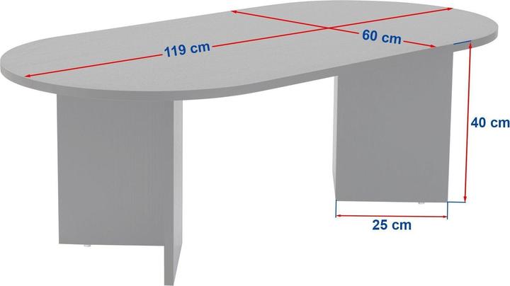 Actual product image Skye Decor Sable Coffee Table