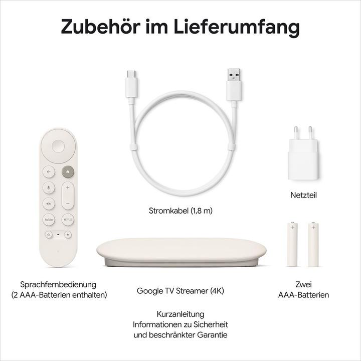 Actual product image Google TV Streamer 4K (32 GB)