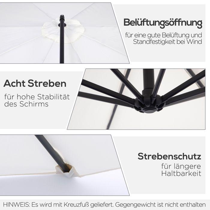 Image du produit Outsunny Parapluie (2.95 m)