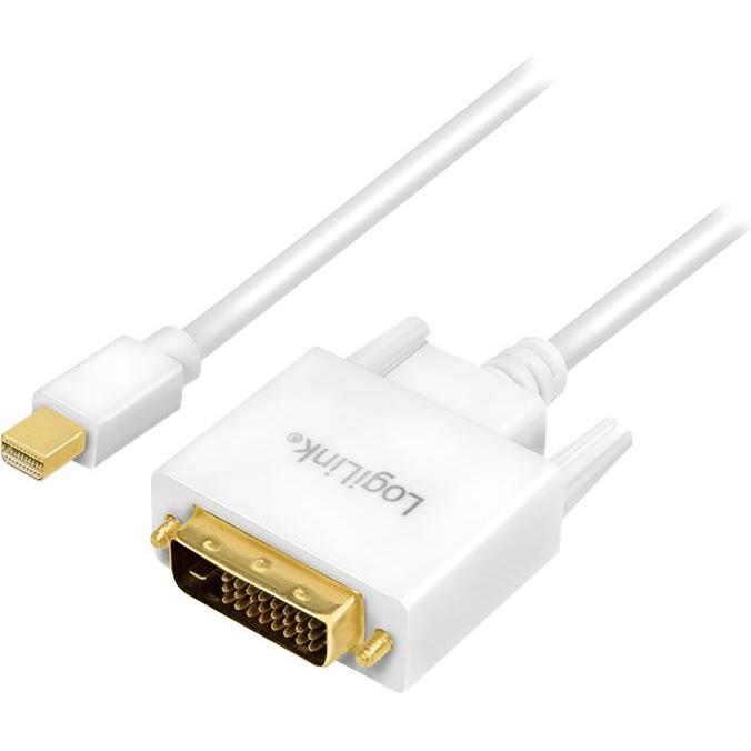 LogiLink Mini DisplayPort — DVI (1.80 m, DisplayPort), Video Kabel