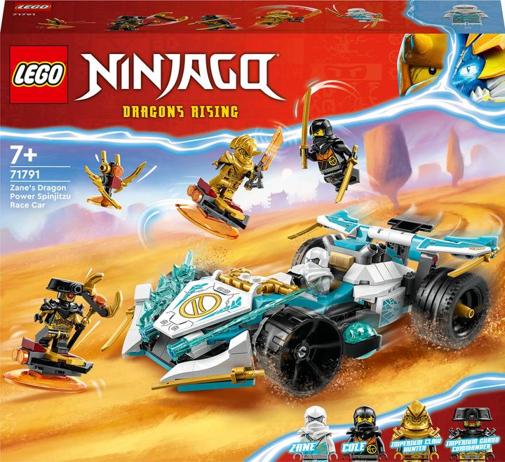 Produktbild LEGO Zanes Drachenpower-Spinjitzu-Rennwagen (71791, LEGO Ninjago)